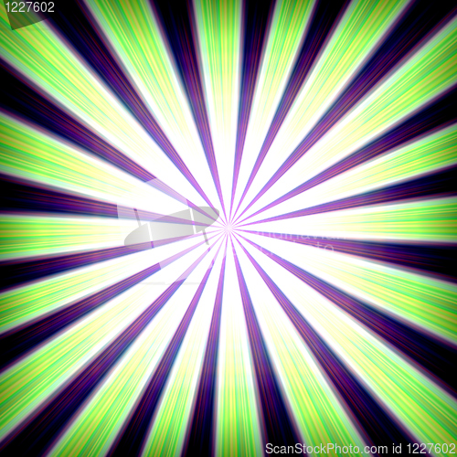 Image of Radial zoom burst