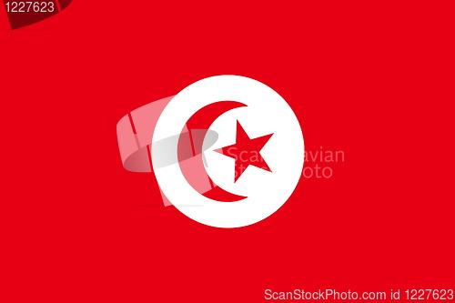 Image of Flag of Tunisia