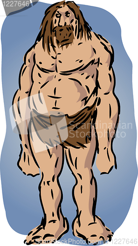 Image of Caveman illustration