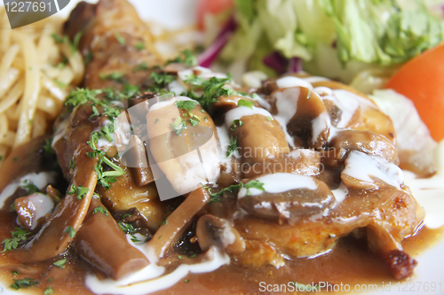 Image of Chicken with pasta