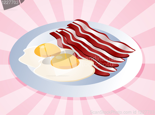 Image of Bacon and eggs