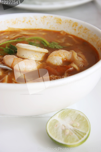 Image of Spicy thomyam soup