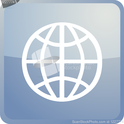 Image of Globe navigation icon