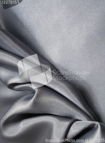 Image of Smooth elegant grey silk as background 