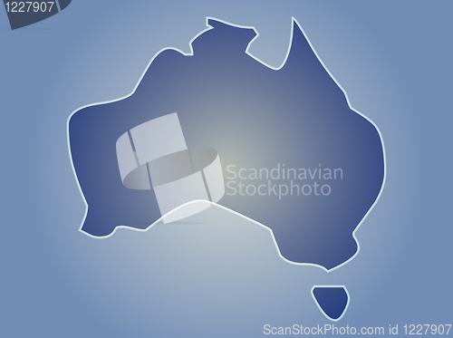 Image of Map of Australia