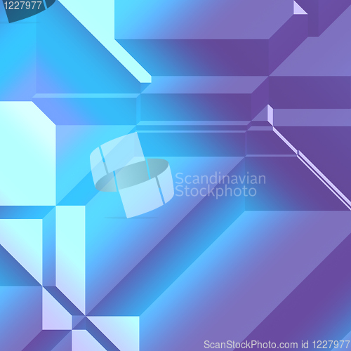 Image of 3d Geometric pattern