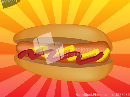 Image of Hotdog illustration