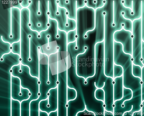 Image of Abstract circuitry