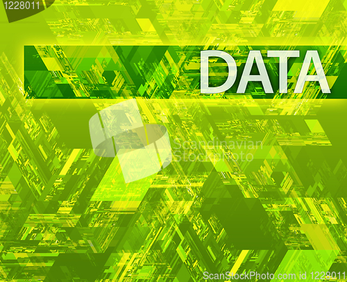 Image of Data illustration