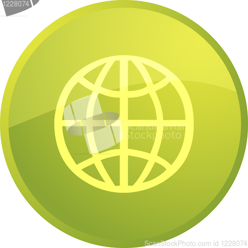 Image of Globe navigation icon