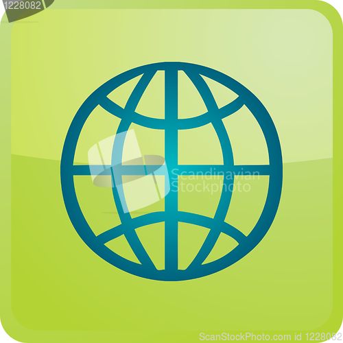 Image of Globe navigation icon