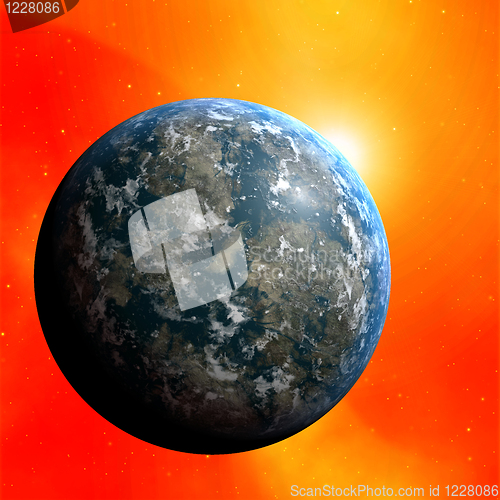 Image of Planet earth illustration