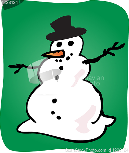 Image of Snowman illustration