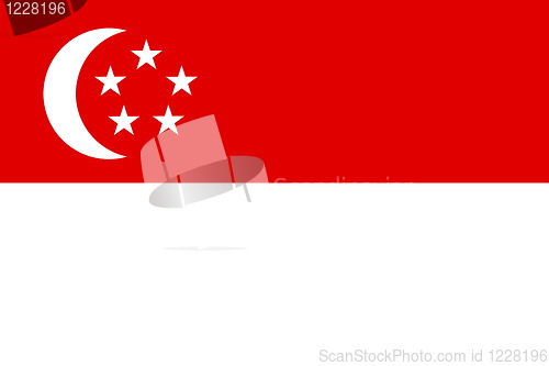 Image of Flag of Singapore