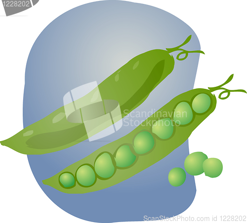 Image of Peas illustration