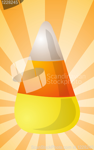 Image of Candy corn illustration