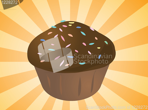 Image of Cupcake illustration