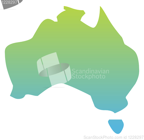 Image of Map of Australia