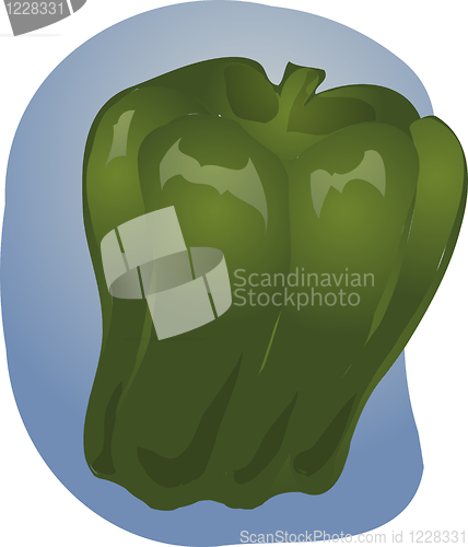 Image of Bell pepper illustration