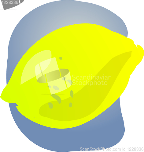 Image of Lemon fruit illustration