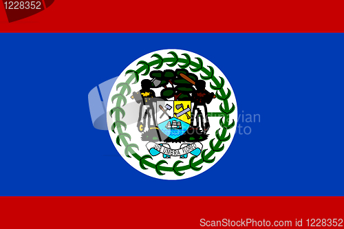 Image of Flag of Belize