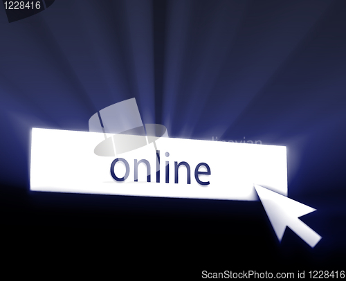 Image of Online button