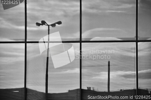 Image of distorted reflections