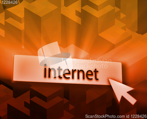 Image of Internet button