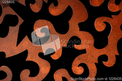 Image of rusty pattern