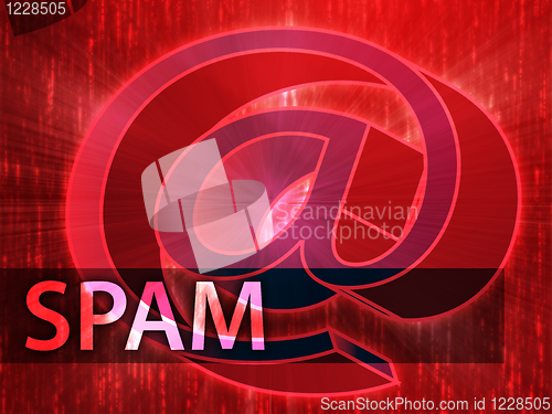 Image of Spam illustration