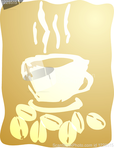 Image of Cup of coffee illustration