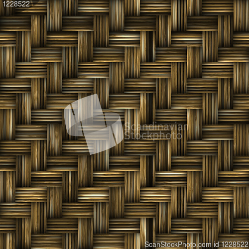 Image of Woven basket texture