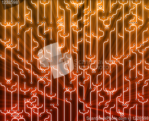Image of Abstract circuitry