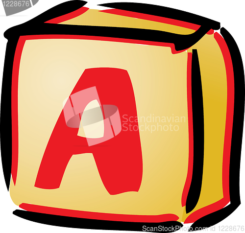 Image of Alphabet block illustration