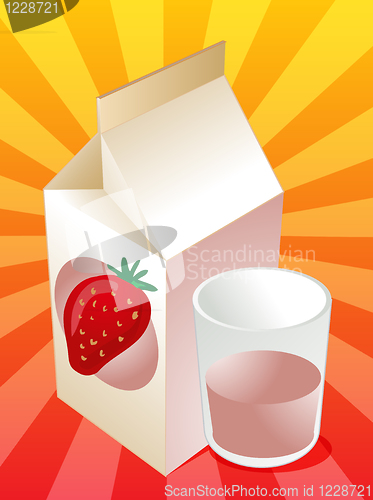 Image of Strawberry milk