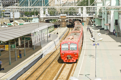 Image of Moscow railway station