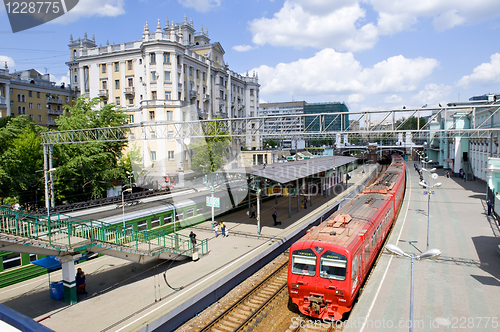 Image of Moscow railway station