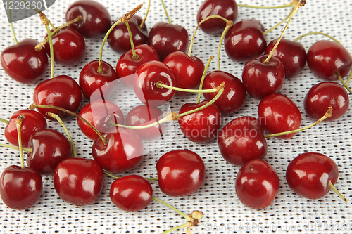 Image of Sweet red cherries