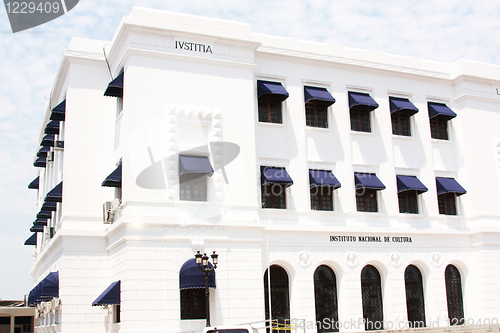 Image of Beautiful view of the reformed building of Instituto Nacional de Cultura in Panama