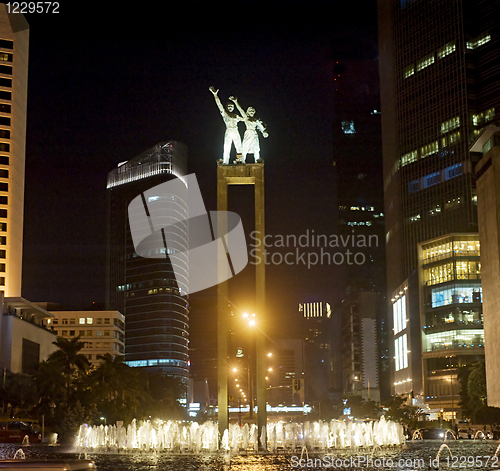Image of Welcome statue in Jakarta