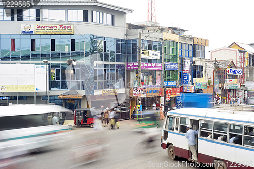 Image of Sri Lankan traffic