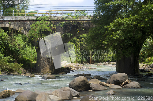 Image of Bridge across  river 