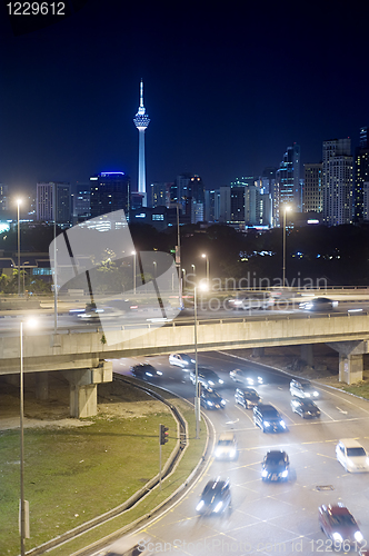 Image of Night traffic