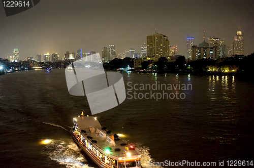 Image of Bangkok at night