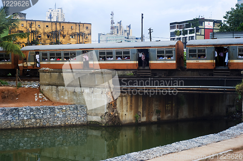 Image of Sri Lankan train