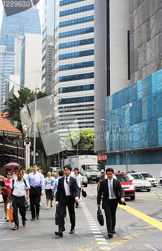 Image of Crossing the street 