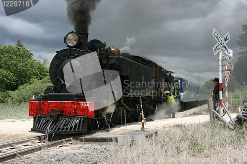 Image of steam locomotive