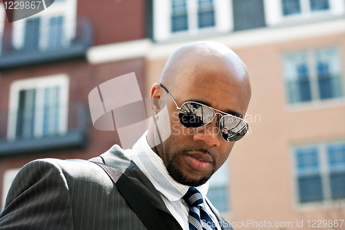 Image of Confident African American Business Man