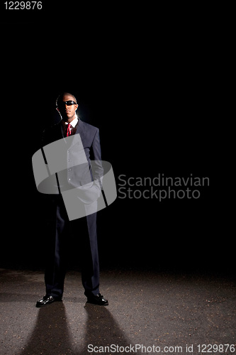 Image of Stylish Business Man Wearing Shades