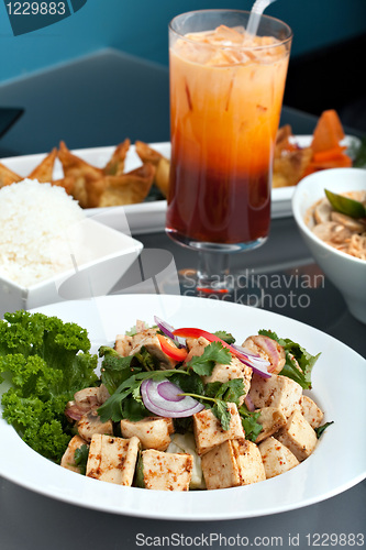 Image of Fresh Thai Food Presentation